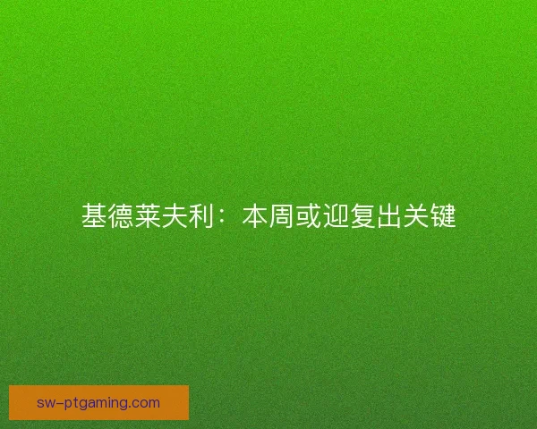 基德莱夫利：本周或迎复出关键